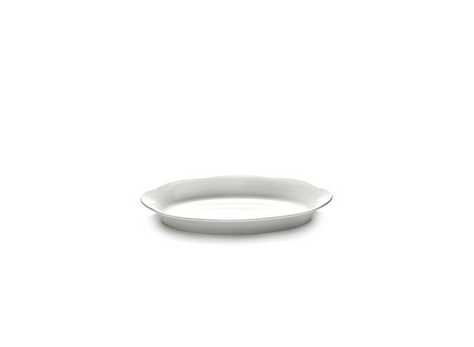 Sergio Herman - Silhouette 2pc Tiefer Teller oval - M - White