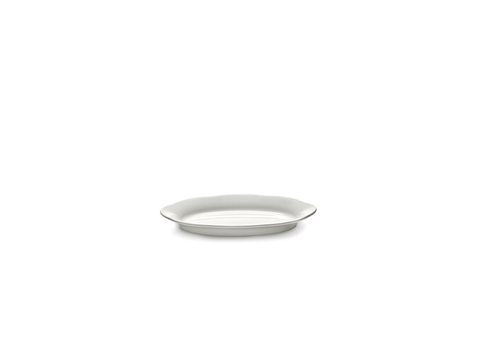 Sergio Herman - Silhouette 2pc Diepe bord ovaal - S - White