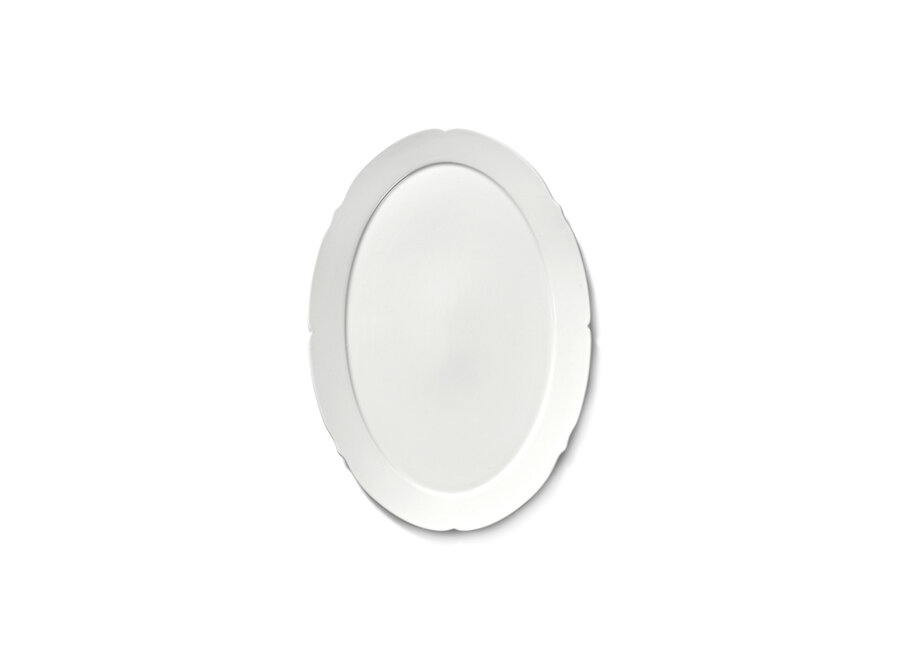 Sergio Herman - Silhouette 4pc Teller oval - L - White