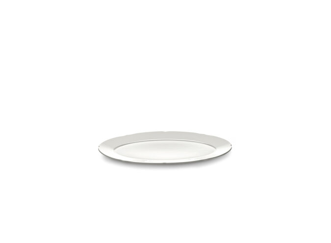 Sergio Herman - Silhouette 4pc Bord ovaal- M - White