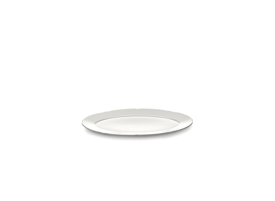 Sergio Herman - Silhouette 4pc Assiette ovale - M - White