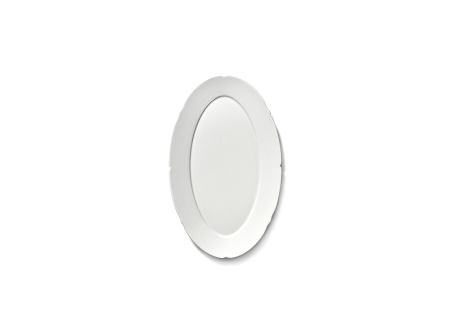 Sergio Herman - Silhouette 4pc Assiette ovale - M - White