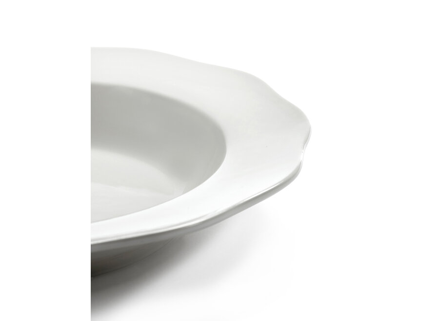Sergio Herman - Silhouette 4pc Assiette de pâtes - White
