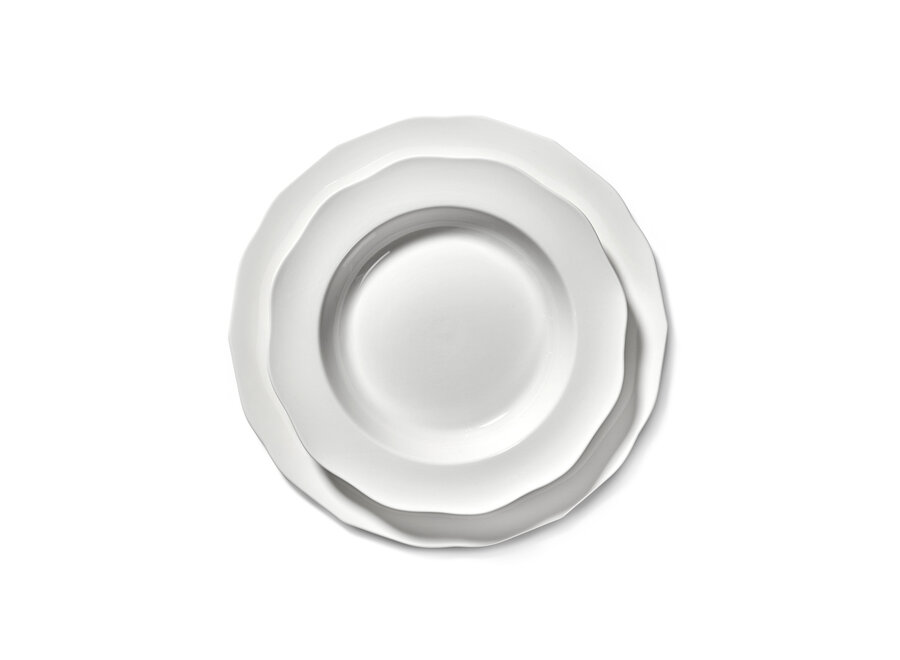 Sergio Herman - Silhouette 4pc Assiette de pâtes - White