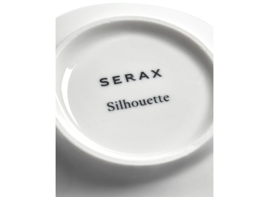 Sergio Herman - Silhouette 4pc Schotel koffiekop - White