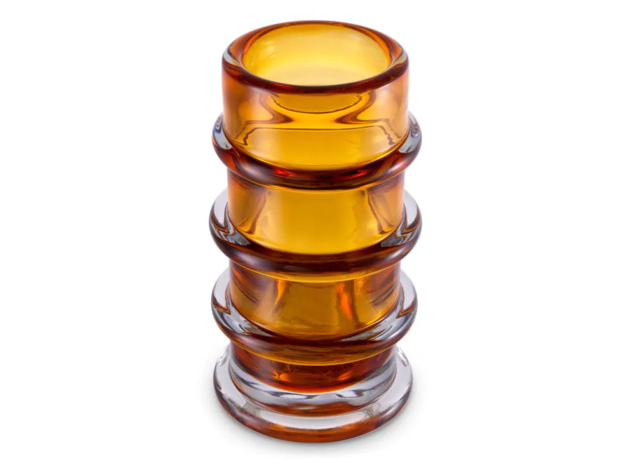 Vase 'Bloom' - Amber - OL