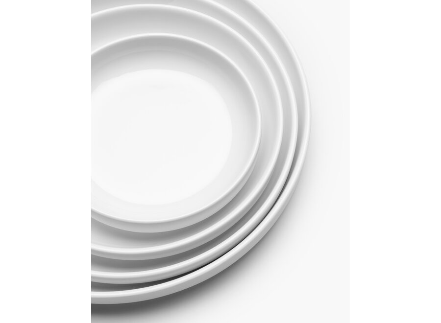 Vincent van Duysen - Passe-partout 4pc low plate - S - Matt White