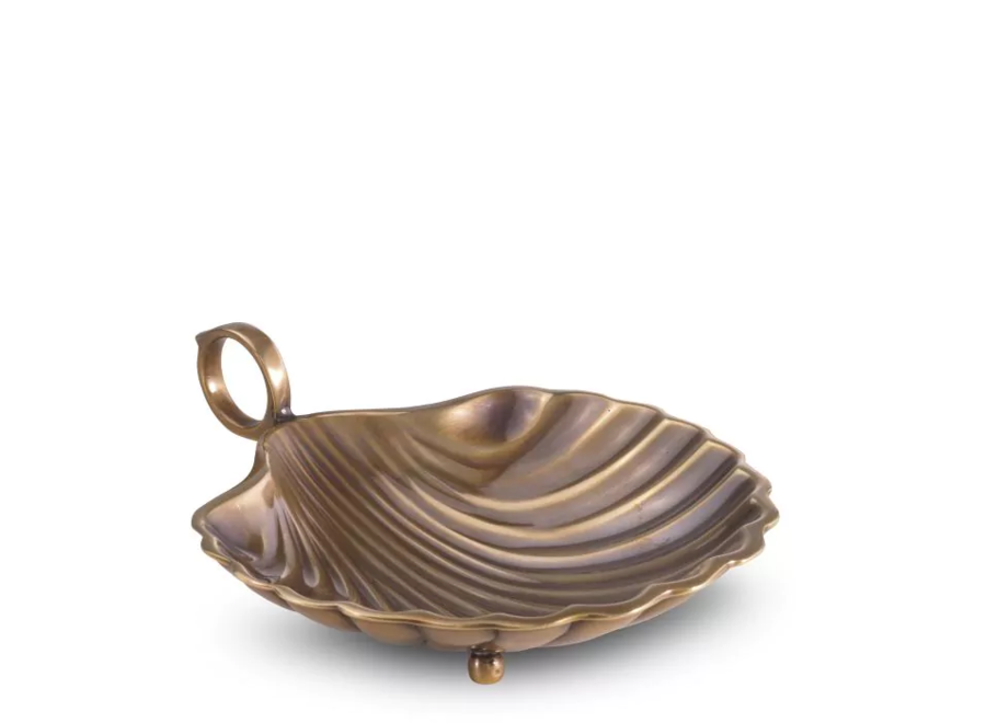 Tray 'Shell' - S - Brass - OL