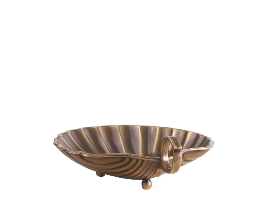 Tray 'Shell' - S - Brass - OL