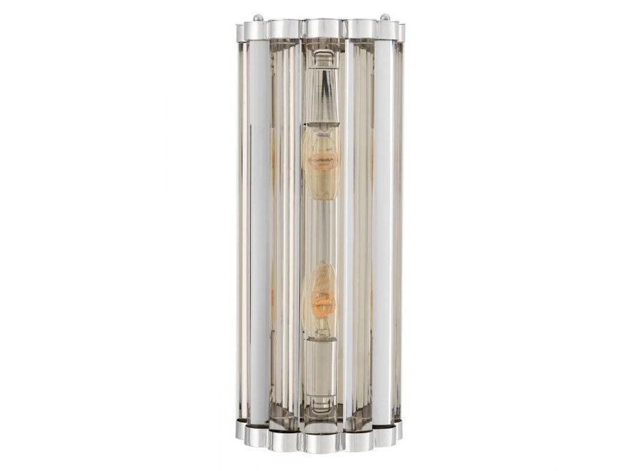Wandlampe 'Amalfi' S - Nickel - OL