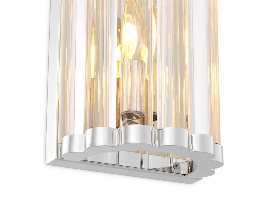 Wandlampe 'Amalfi' S - Nickel - OL