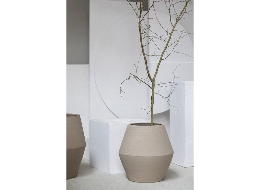 Marie Michielssen - Construct Plantenbak 01 - L - Beige