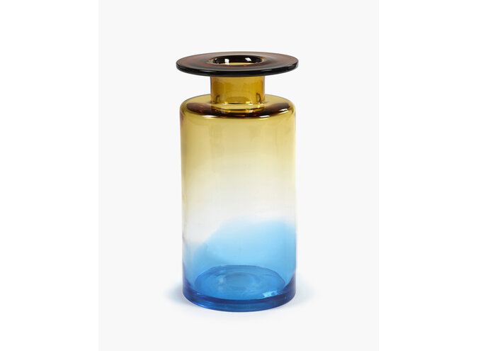 Marie Michielssen - Wind & Fire Vaas - L - Blue/Amber