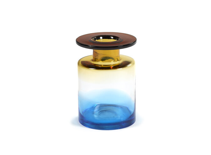 Marie Michielssen - Wind & Fire Vaas - M - Blue/Amber