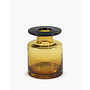 Marie Michielssen - Wind & Fire Vase - S - Amber/Black
