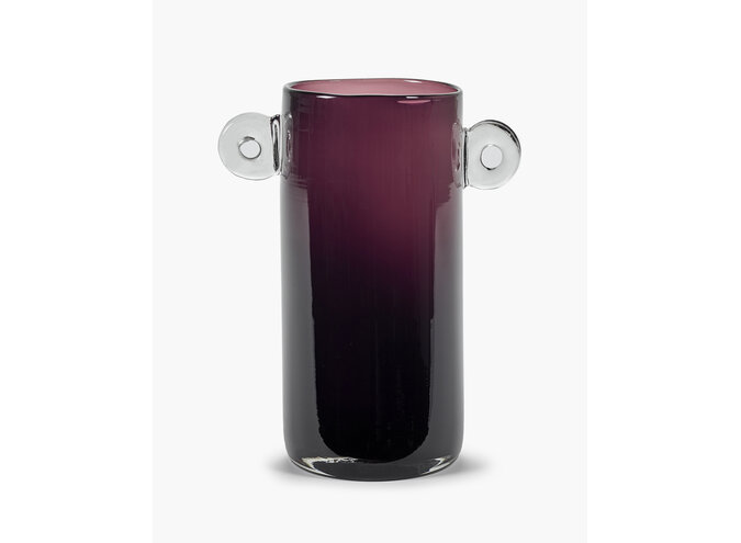 Marie Michielssen - Wind & Fire Vaas - Aubergine