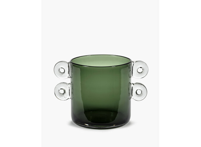 Marie Michielssen - Wind & Fire Vaas - Dark green
