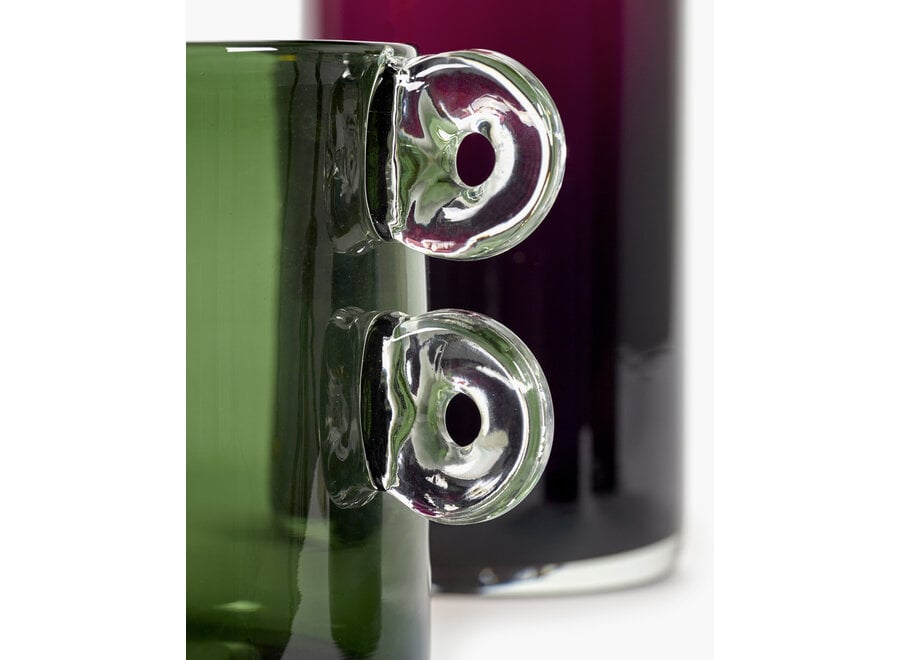 Marie Michielssen - Wind & Fire Vase - Dark green