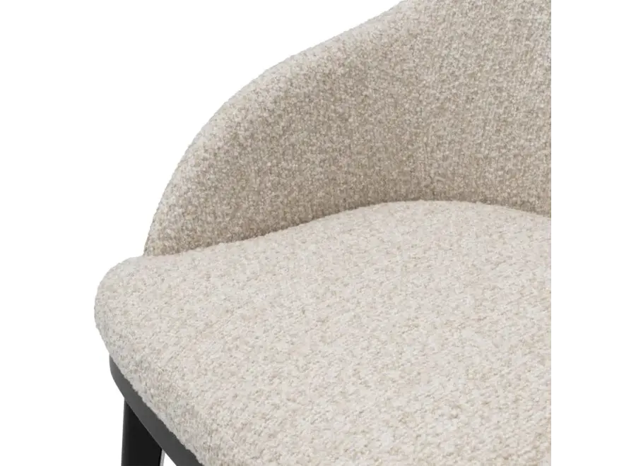 Dining Chair 'Costa' - with armrest - Kempton Beige