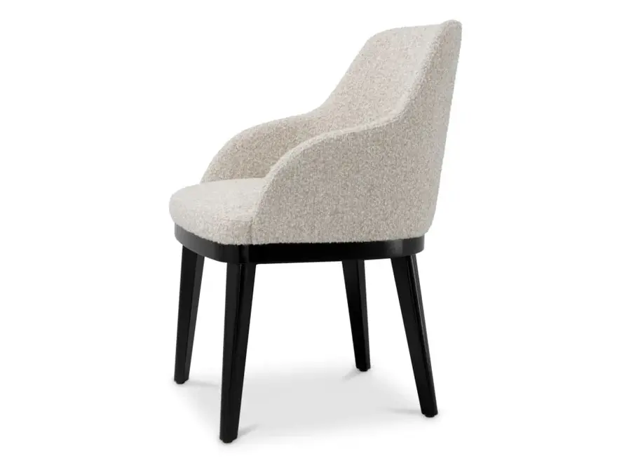 Dining Chair 'Costa' - with armrest - Kempton Beige