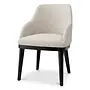 Dining Chair 'Costa' - with armrest - Kempton Beige
