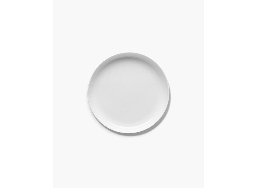 Piet Boon - Base 4pc high plate - L - Glazed White