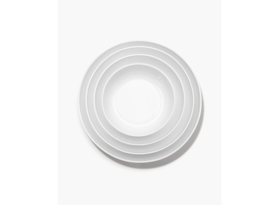 Piet Boon - Base 4pc diep bord - L - Glazed White