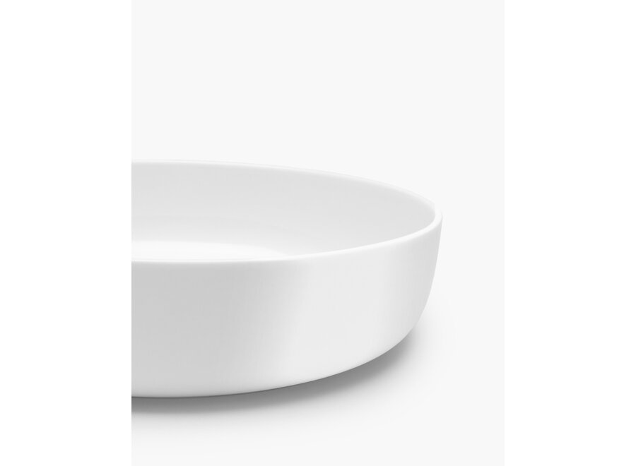 Piet Boon - Base 2pc low bowl - L - Glazed White