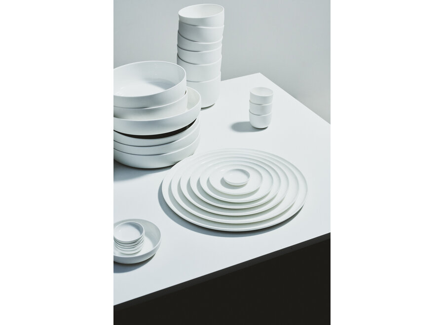 Piet Boon - Base 4pc diep bord - L - Glazed White