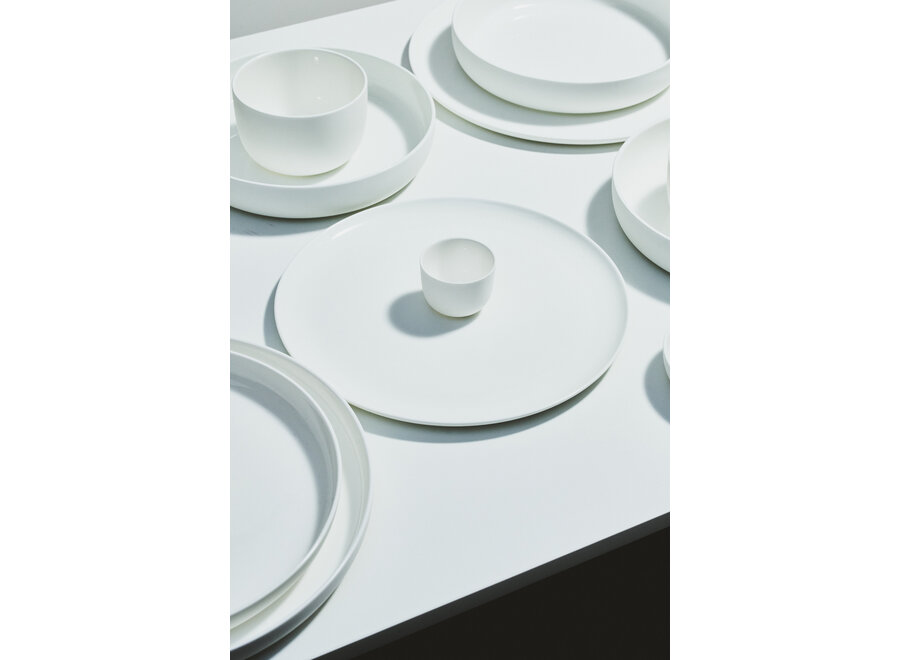 Piet Boon - Base 4pc assiette haute - S - Glazed White