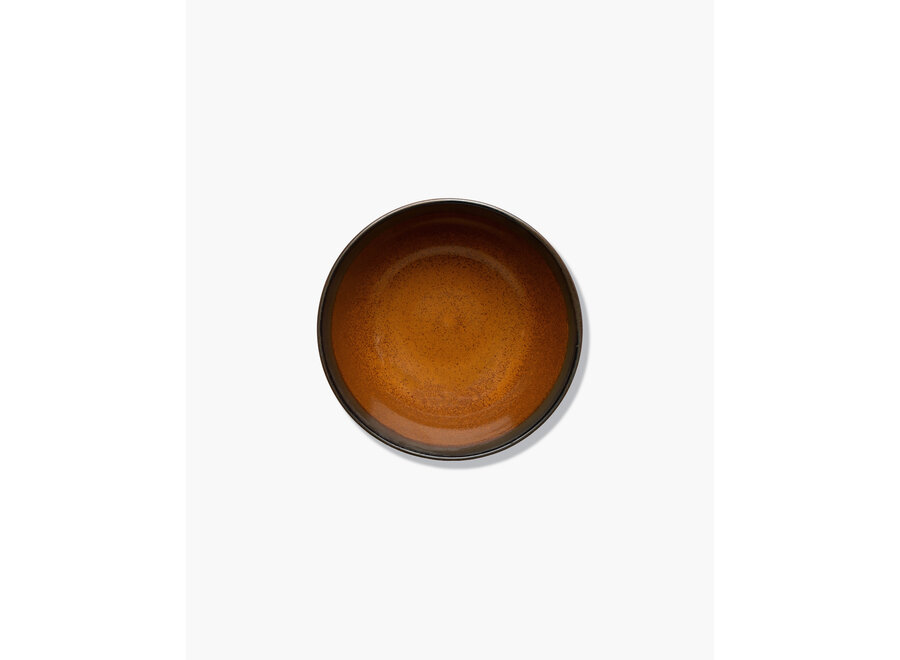 Sergio Herman -  Surface servier schale - L - Rusty Brown