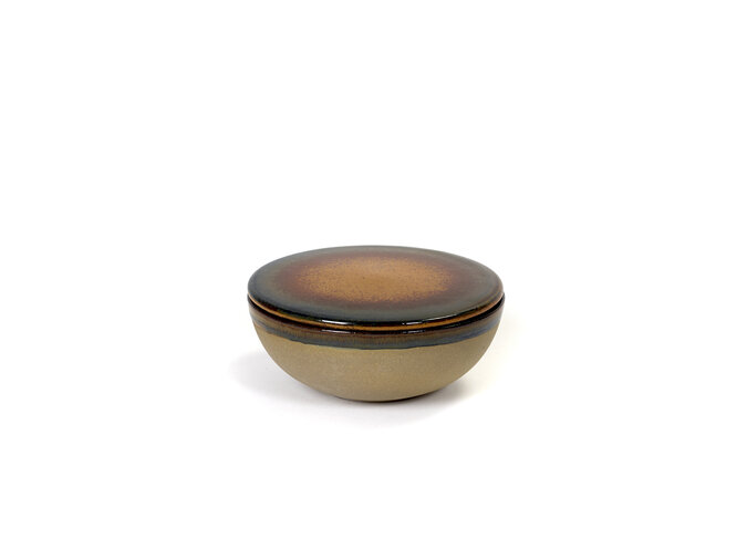 Sergio Herman - Surface kom + deksel - Rusty Brown