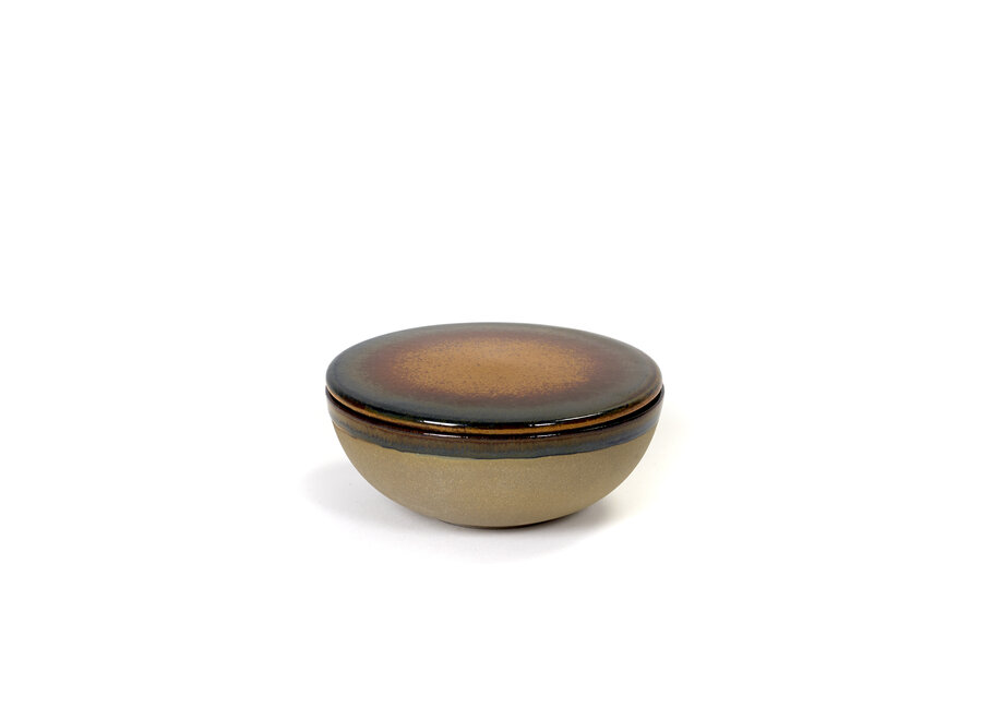 Sergio Herman - Surface kom + deksel - Rusty Brown