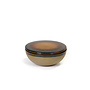 Sergio Herman -  Surface bowl + lid - Rusty Brown