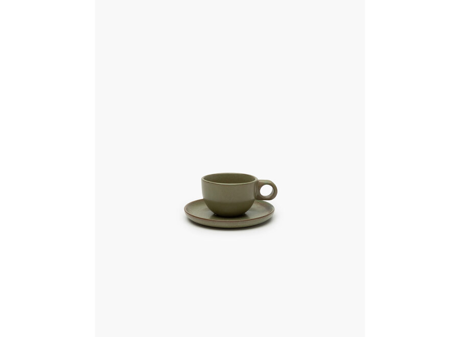 Sergio Herman -  Surface 4pc  café à espresso + soucoupe - Camo