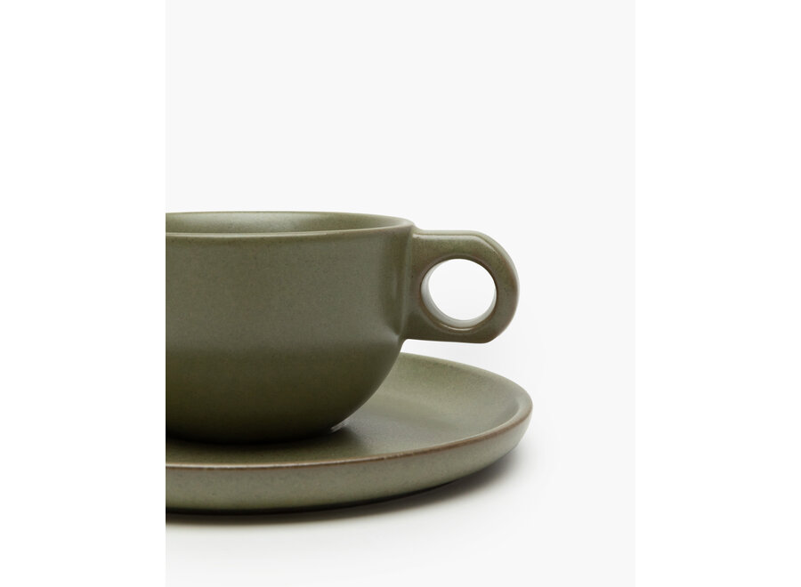 Sergio Herman -  Surface 4pc  cappuccino cup + saucer - Camo