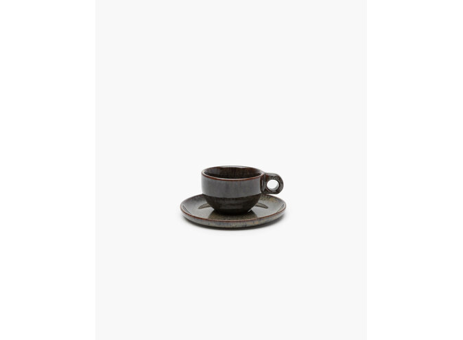 Sergio Herman - Surface 4pc cappuccino kopje + schoteltje - Indi