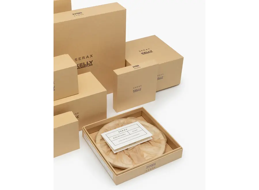 Kelly Wearstler - Dune platter S - Light brown