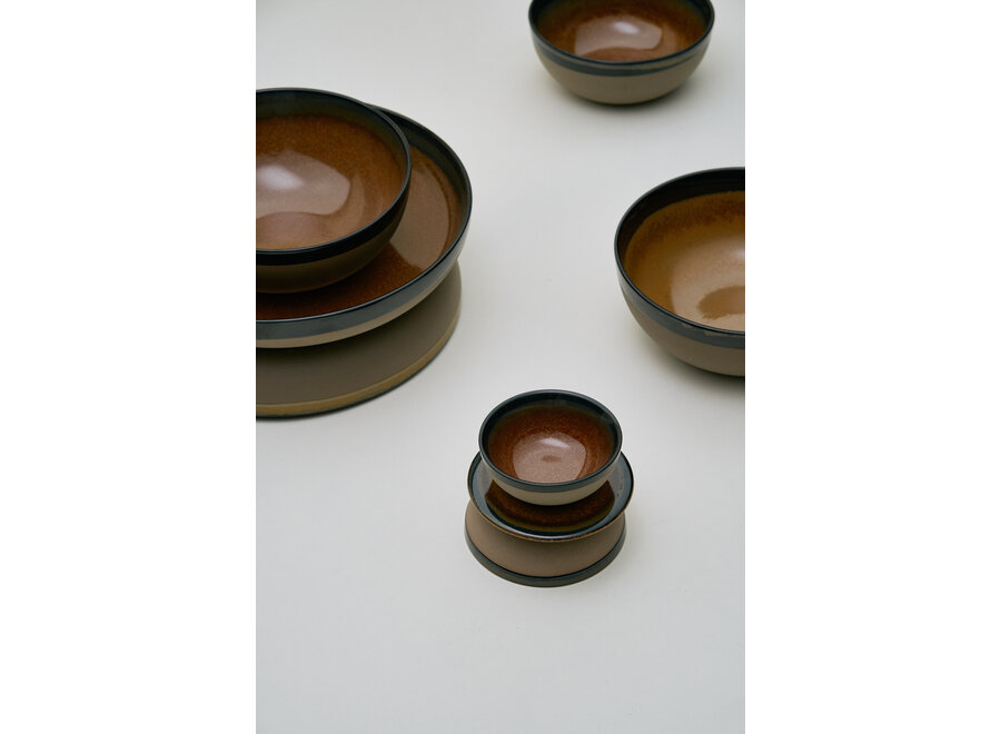 Sergio Herman -  Surface 2pc cuvette de service - S - Rusty Brown