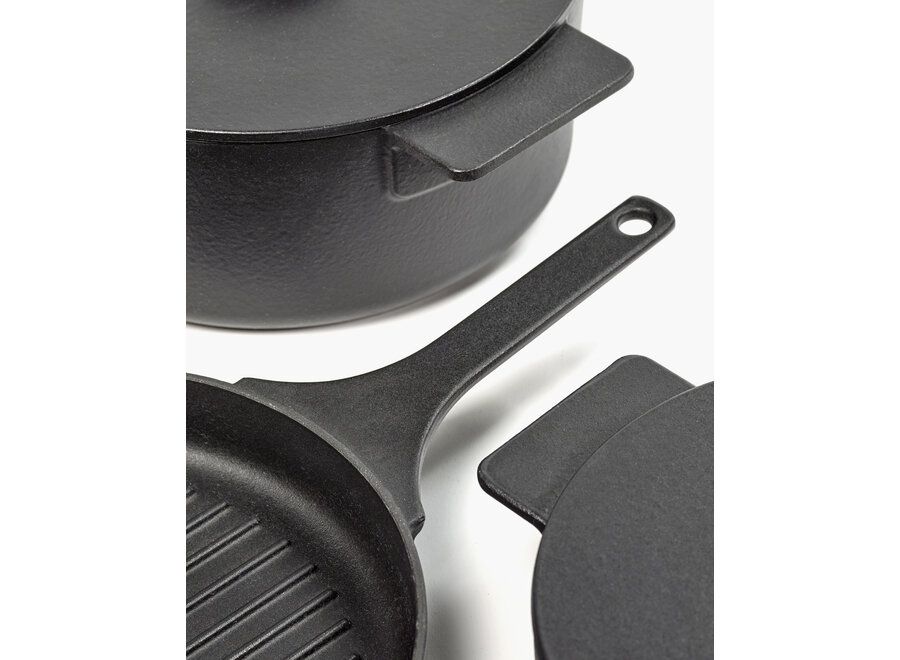 Sergio Herman -  Surface grill pan - M - Black