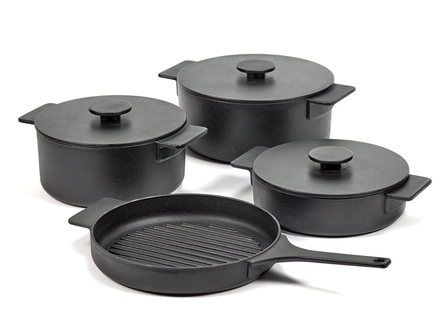 Sergio Herman -  Surface poêle à griller - M - Black