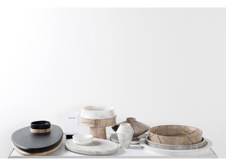 Kelly Wearstler - Dune tray oval - Light brown