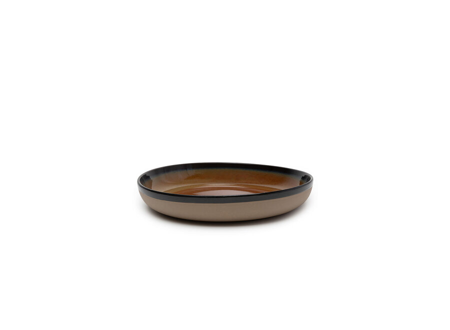 Sergio Herman - Surface  serveer bord - M - Rusty Brown