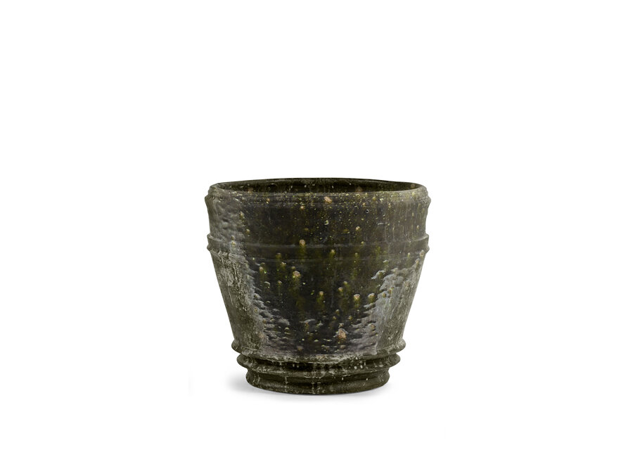 Kelly Wearstler - Mesa Planter 01 - L - Dark Green