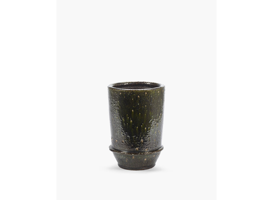 Kelly Wearstler - Dune Planter 02 - M - Dark Green