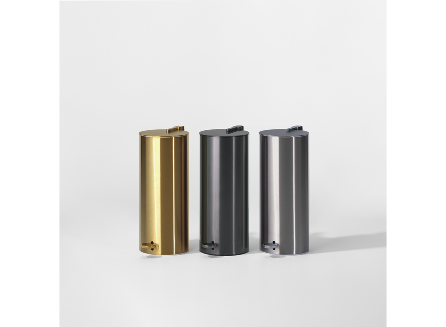 Poubelle 'Mikado' - Dark metal matt