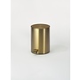 Poubelle 'Contract' - L - Gold matt PVD