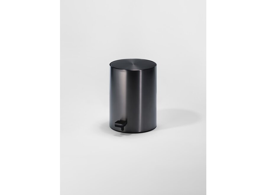 Poubelle Contract - L - Dark Metal matt PVD