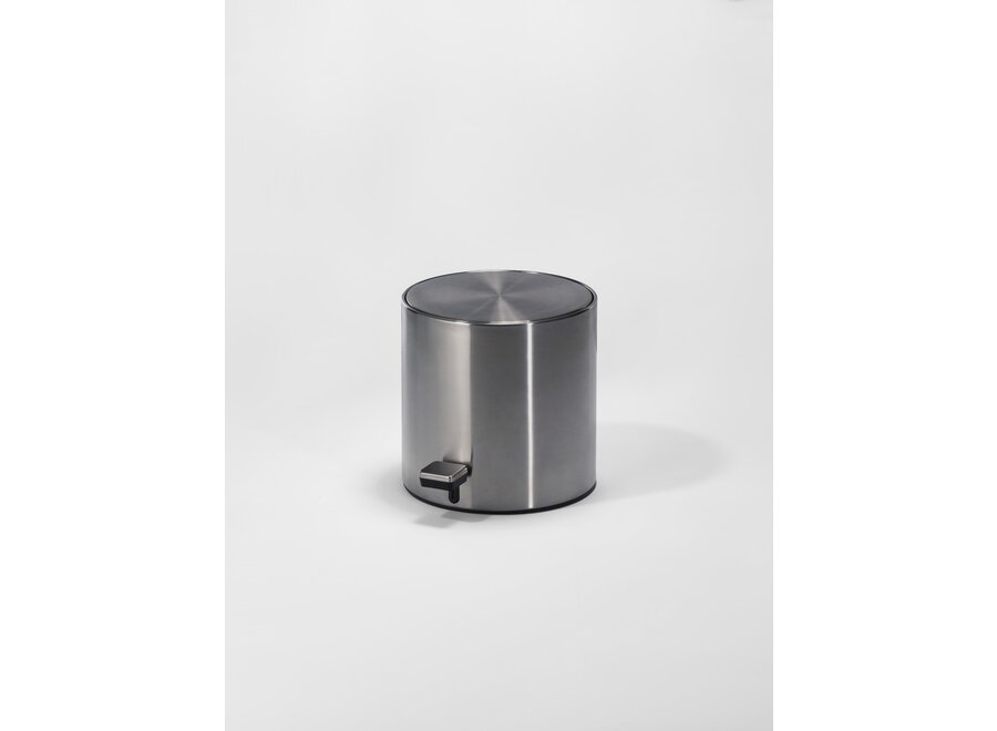 Poubelle Contract - S - Stainless steel matt