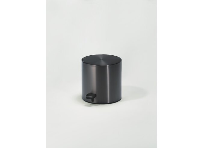 Poubelle Contract - S - Dark Metal matt PVD